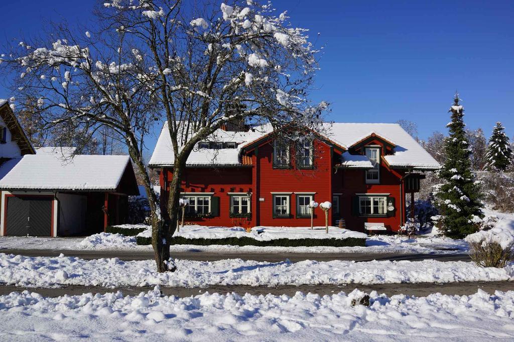 Ferienwohnung Romantik Im Roten Haus Füssen Exteriér fotografie