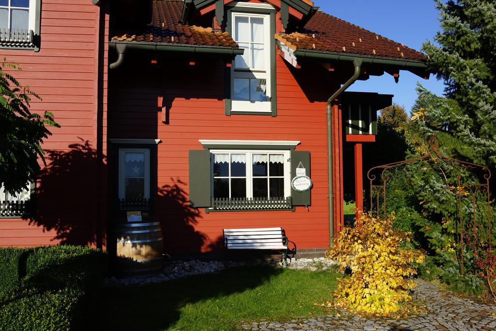 Ferienwohnung Romantik Im Roten Haus Füssen Exteriér fotografie