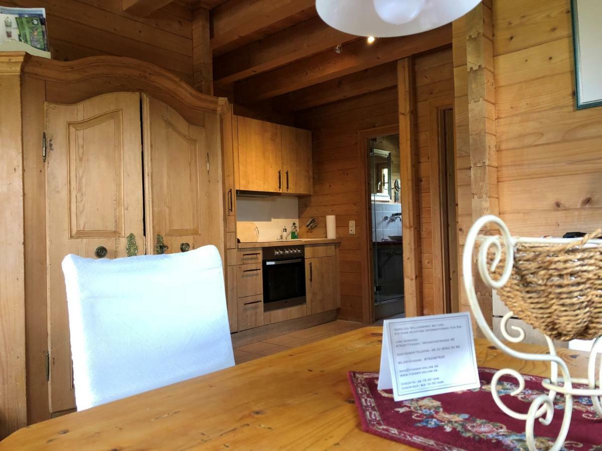 Ferienwohnung Romantik Im Roten Haus Füssen Exteriér fotografie